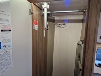 2022 Swift Sprite Super Quattro DB 6 berth bunk bed caravan Cosford Salop 
