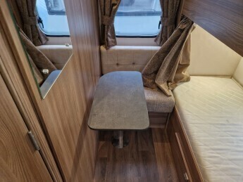 2022 Swift Sprite Super Quattro DB 6 berth bunk bed caravan Cosford Salop 
